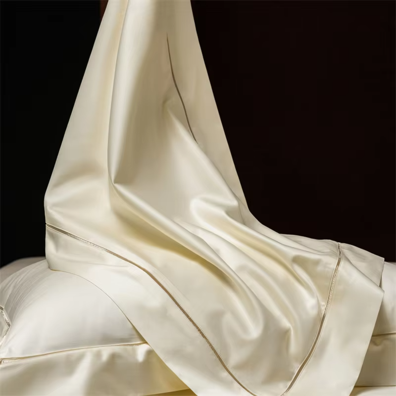 Luxury 1000TC Egyptian Cotton Bedding Set Smooth Satin Feel Duvet Cover Flat Sheet Pillow Cover Hotel Grade Home Textiles 4Pcs