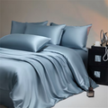 Silky Bedding Set Luxury Natural 100% Bamboo Duvet Cover Set Bedsheet Bed Linen Pillowcase Double Bed Sheet Set King Queen Size