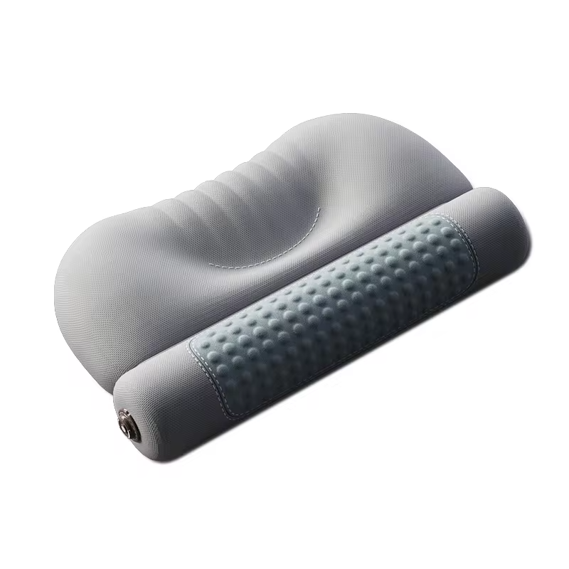 Upgraded Version Popular Wormwood Hot Compress Cervical Pillow for Heating & Cylinder Protecting Cervical Spine and Aiding Sleep