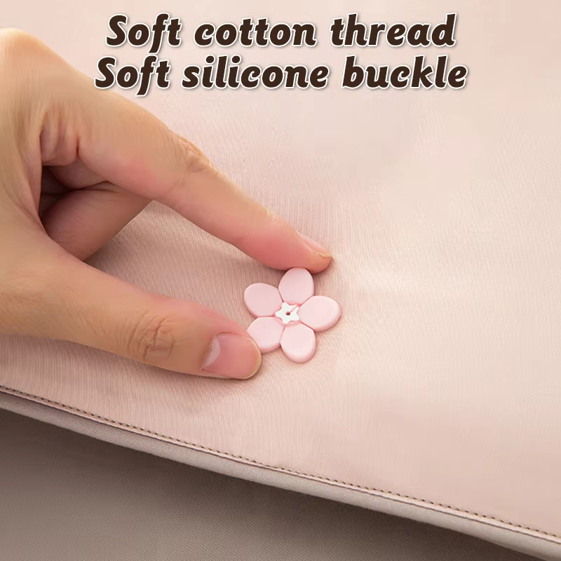 18PCS BedSheet Quilt Clip One Button Unlock Duvet Cover Fastener Clip Anti Slip Blanket Buckles Quilt Holder Fixator Grippers
