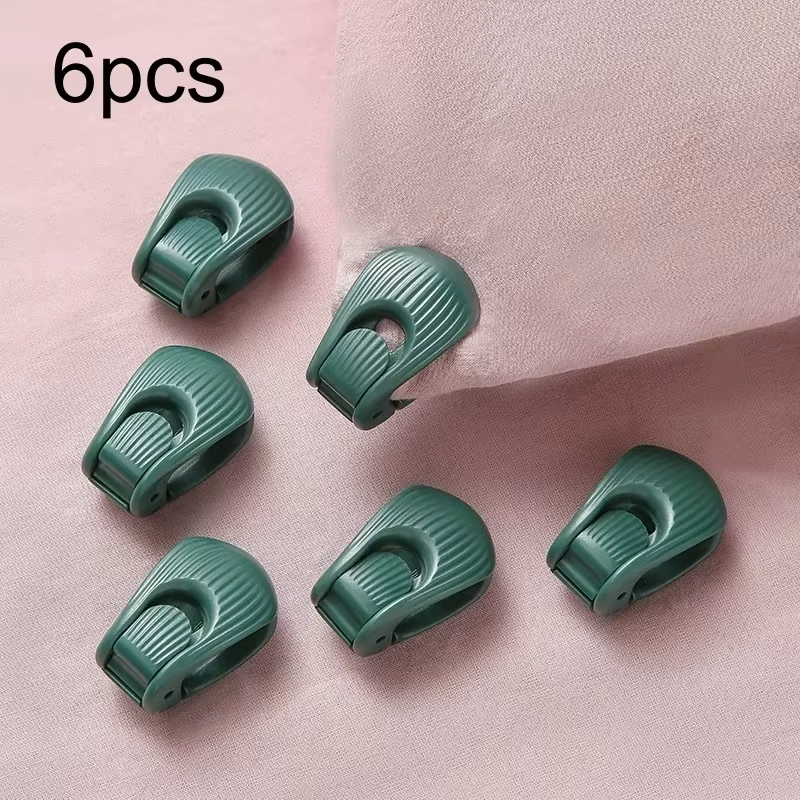 Duvet Cover Clips Anti-Slip Quilt Holder Clips Quilt Sheet Holder Comfort00000er Fasteners Grippers No Pins Plastic Quilt Fixer